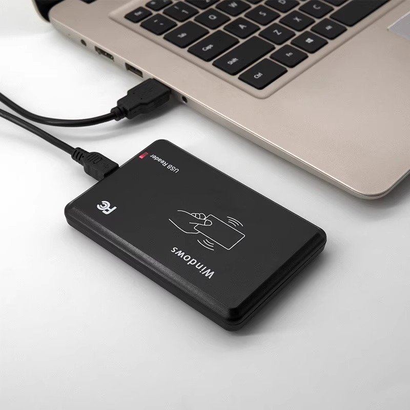 13.56MHz RFID Reader USB Proximity NFC Reader HF Sensor Smart Card Reader for Access Control
