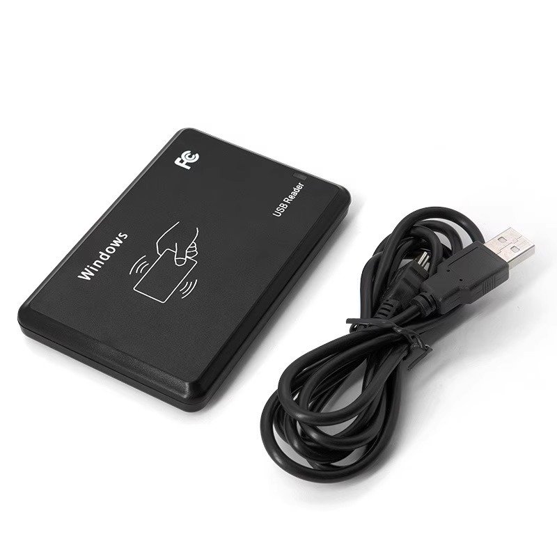 13.56MHz RFID Reader USB Proximity NFC Reader HF Sensor Smart Card Reader for Access Control