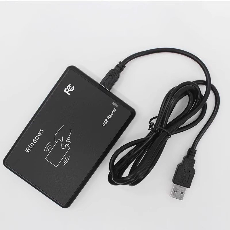 13.56MHz RFID Reader USB Proximity NFC Reader HF Sensor Smart Card Reader for Access Control