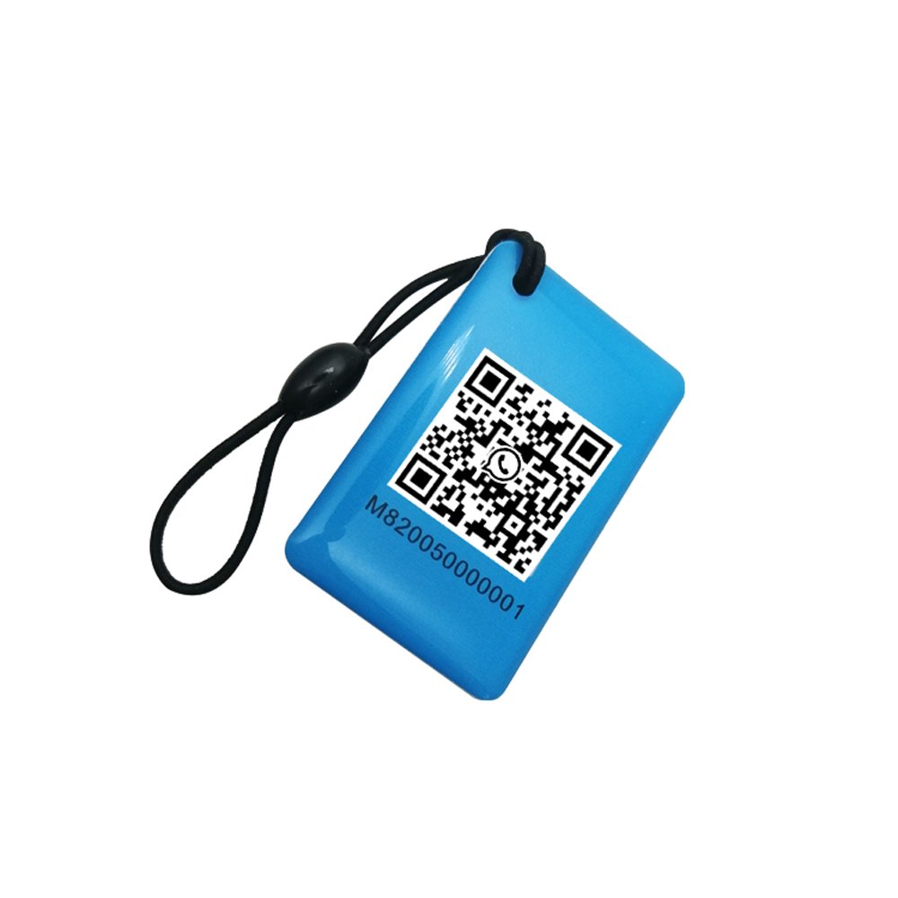 XRH Custom epoxy keychain keyring RFID key sticker hotel contactless access control card smart keyfob chip card nfc keychain