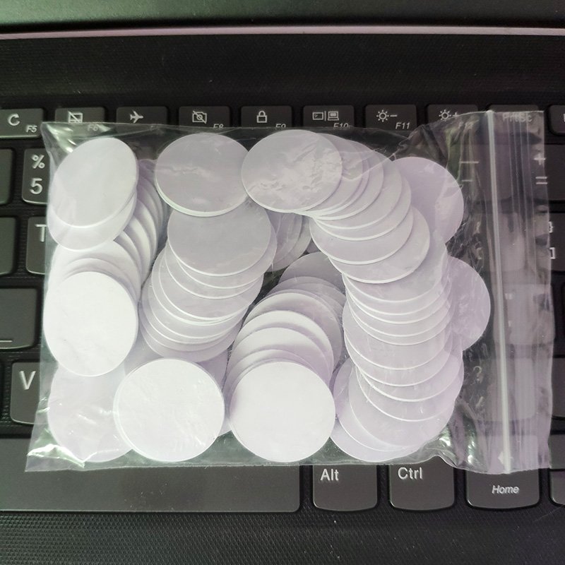 Smart Coin Card RFID 125Khz 13.56mhz EM4100 Chip Tag Waterproof 25mm 30mm Proximity ID Coin Blank Tags