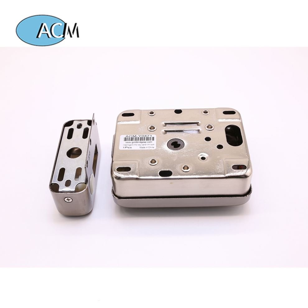 Wholesale Door Locks Set Electric Double Cylinder Metal Access Control System Interlligent Smart Key Card Rim Lock