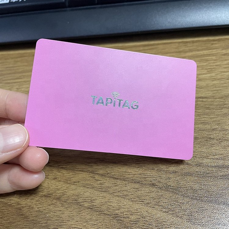Personalized Smart Social Media NFC 215/ 216 NFC PVC Business Card