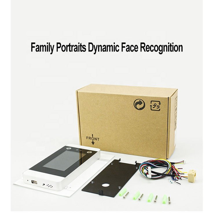 Free SDK Biometric Access Control Products Card Reader WiFi 4G System 4.3 Inch Screen Face Recognition Time Attendance Machine