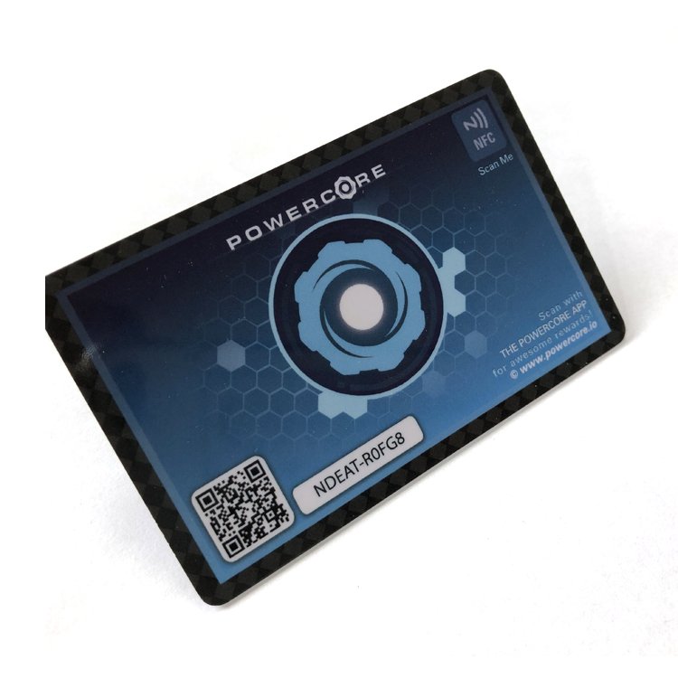 ISO14443A customized logo size RFID smart card for access control