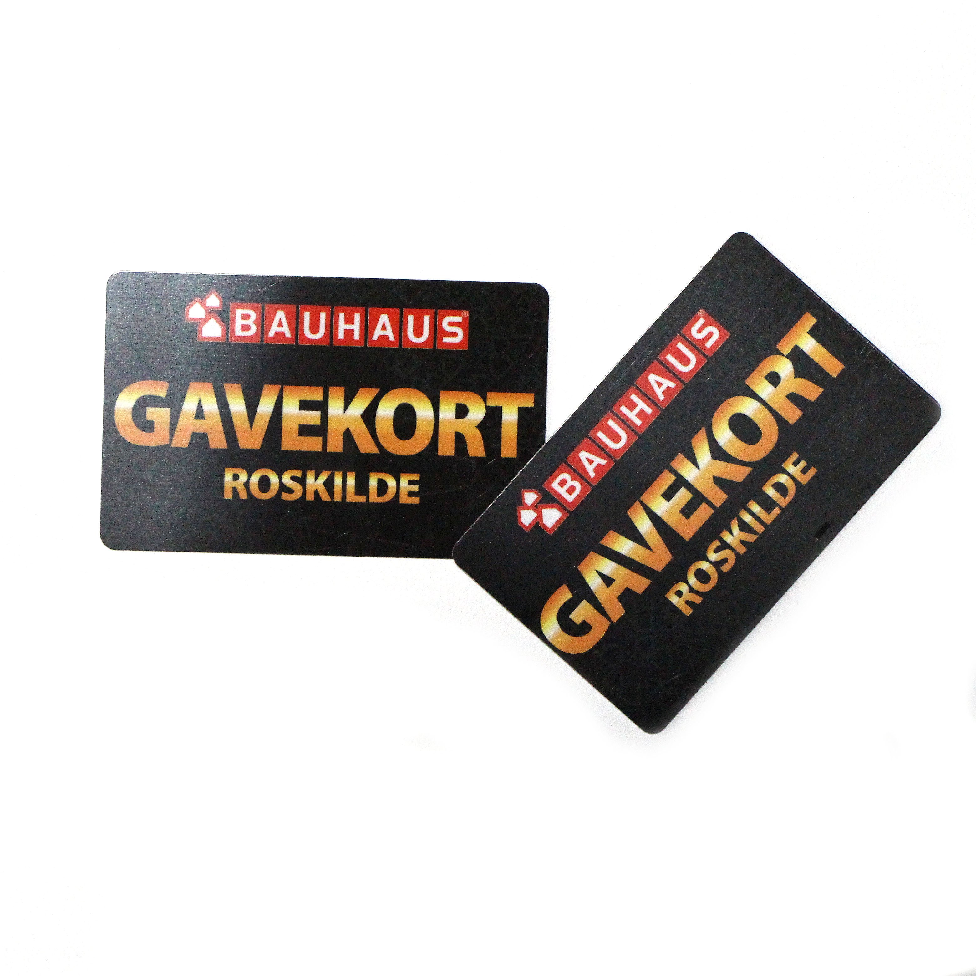 ISO14443A customized logo size RFID smart card for access control