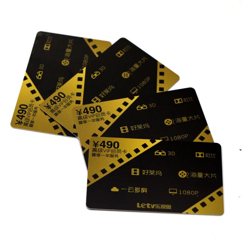 ISO14443A customized logo size RFID smart card for access control