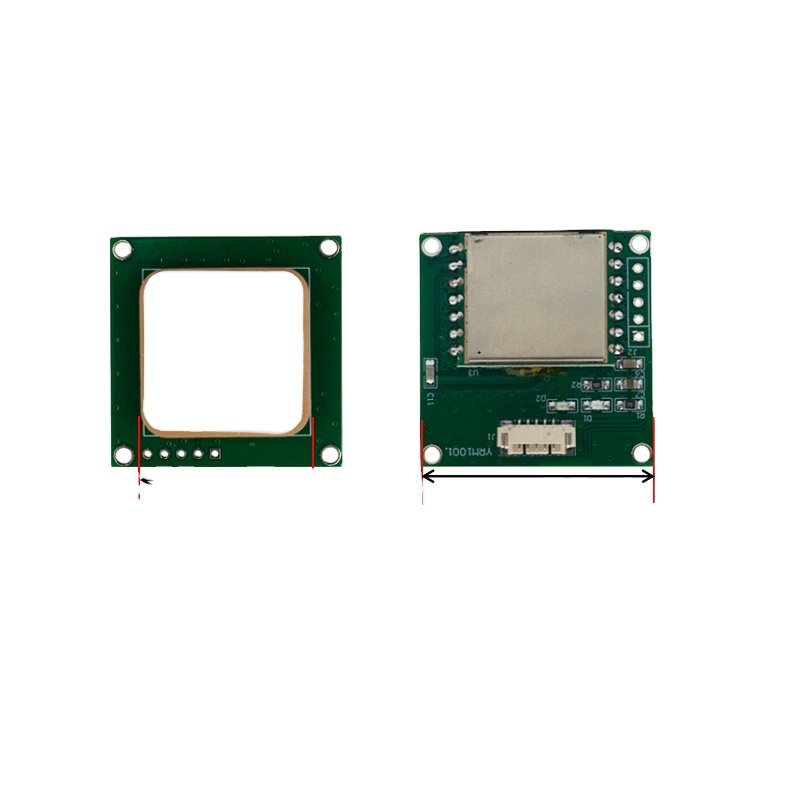 Mini Embedded UHF RFID Module Raspberry PI Access Control Card Reader 3dbi Antenna Reader Integrated UHF RFID Module