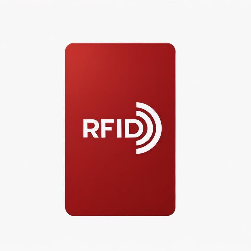 Custom standard size waterproof weatherproof mini tag card Student RFID NFC pvc contactless id Employee door access wholesale