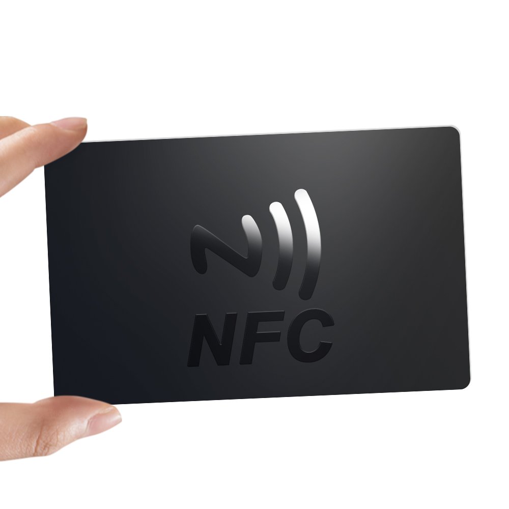 High Quality Full Black/White/Red/Pink Custom Access control system Contactless NFC Business Card