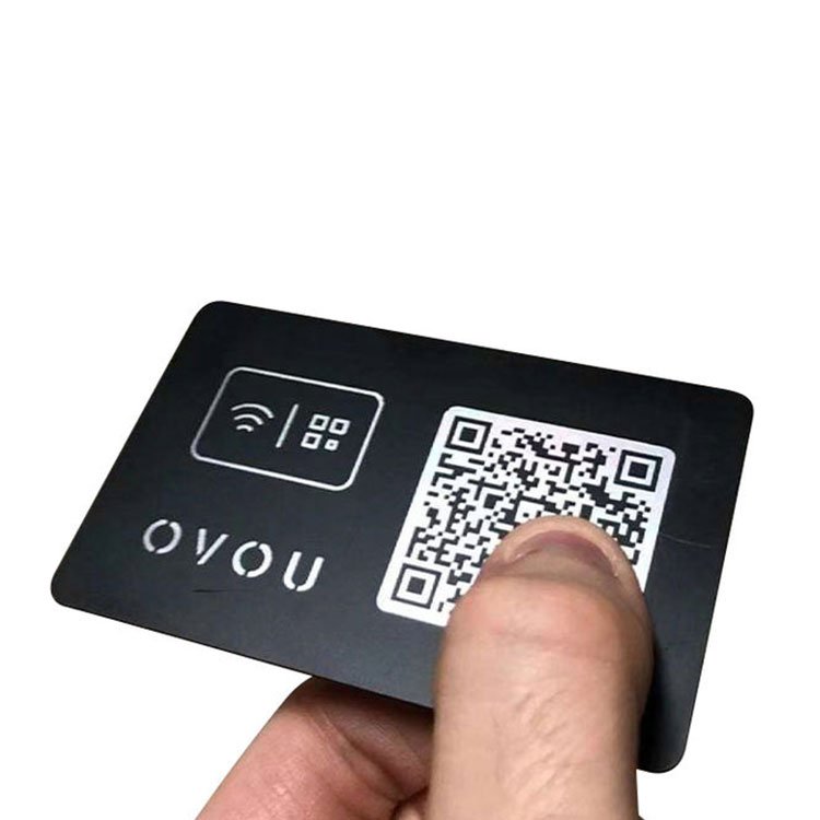 High Quality Full Black/White/Red/Pink Custom Access control system Contactless NFC Business Card