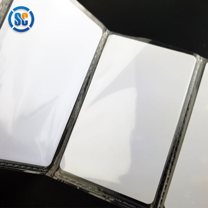 wholesale customization Plastic White Blank Printable PVC Card With Chip Have in Stock for Hotel Key Access Control Card