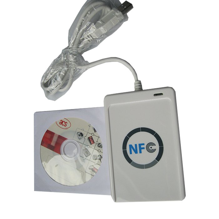 nfc acr122u rfid smart card nfc access control reader with uid writeable clone software access control card ISO14443A