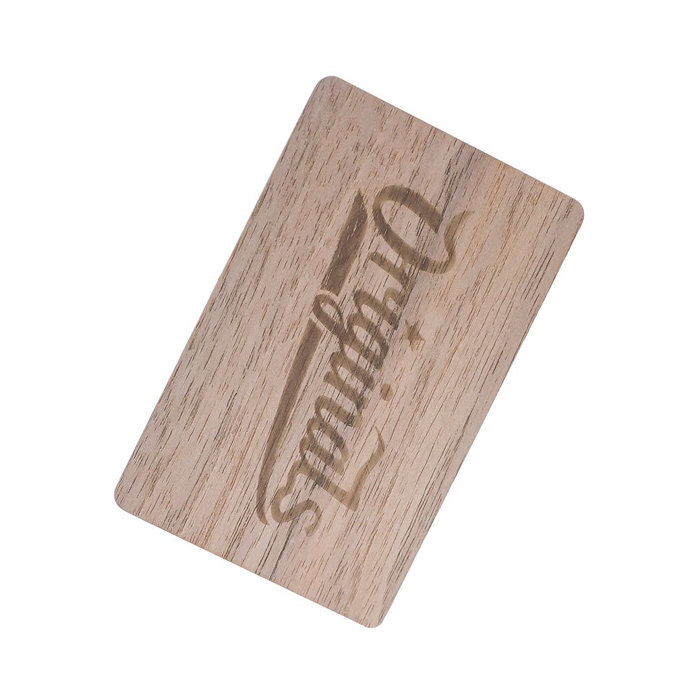 Wholesale Buy Custom Programmable Bamboo Wood NFC 213/215/216 Business Card with QR membership card