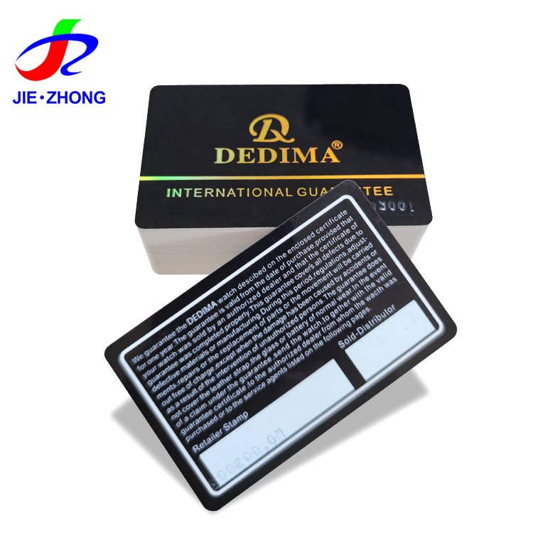 Professional Printing Custom PVC Plastic Privilege Fidelity Card Maker