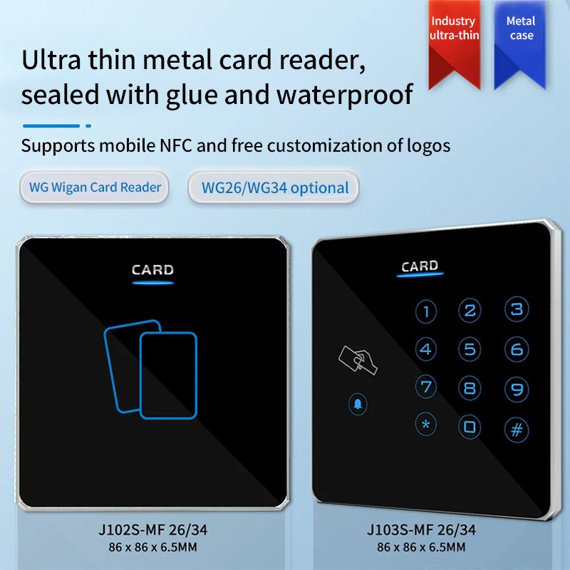 Wholesale wg26 door access control RFID NFC card readers for Access Control System
