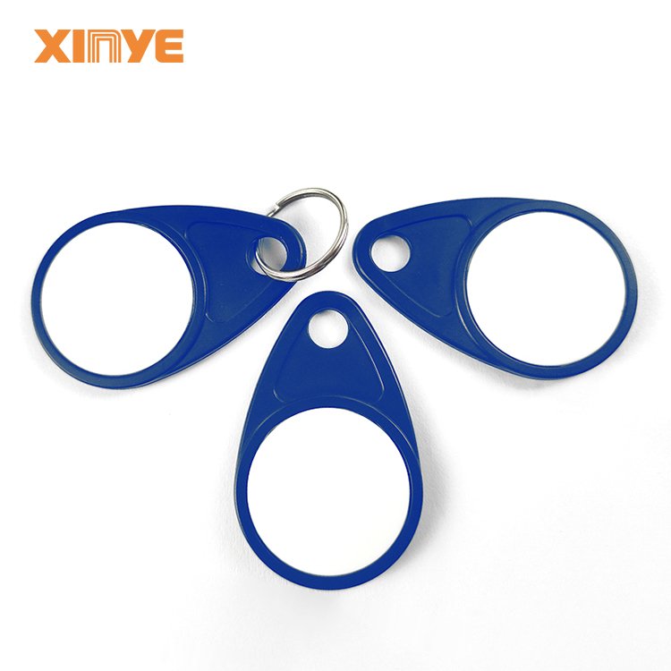 Mifare desfire ev1 ev2 2k 4k 8k keyfob proximity rfid key fob 13.56mhz keychains tastiere rfid key tag ISO14443A