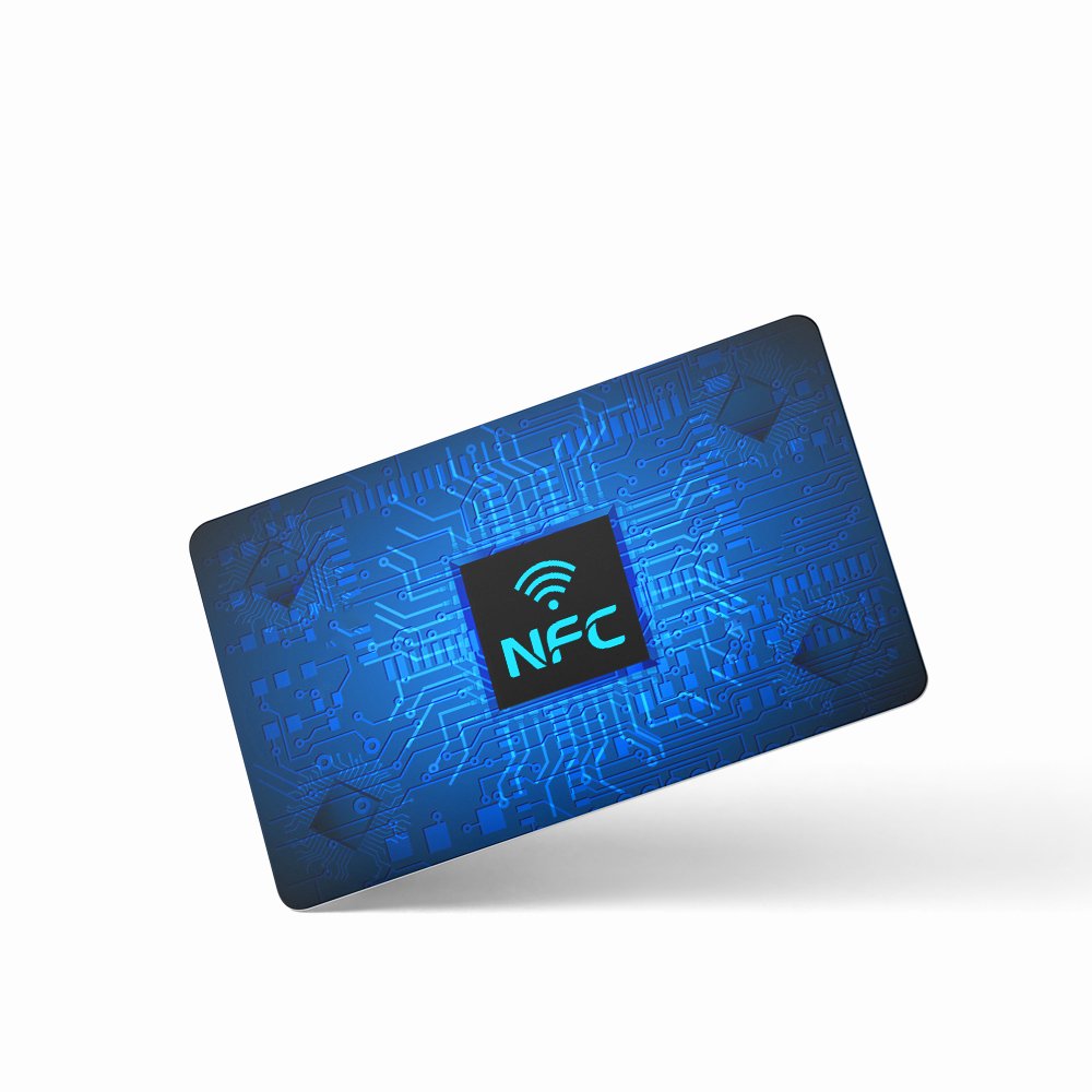 Customized Wholesale RFID NFC Card with NTAG 213 Chip Card Social Media Url Sharing