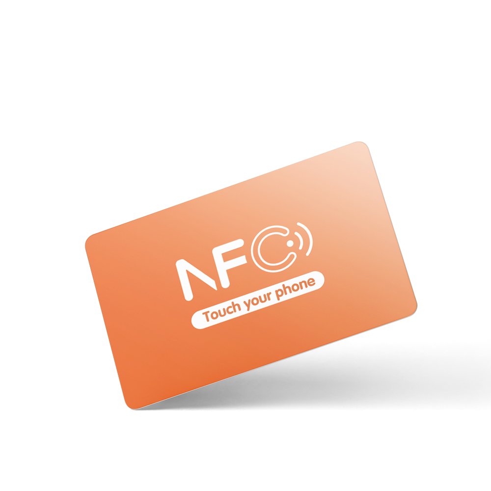 Customized Wholesale RFID NFC Card with NTAG 213 Chip Card Social Media Url Sharing