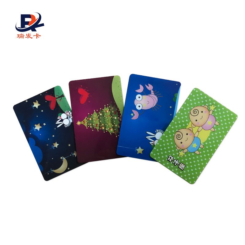 Access Control Systems NFC CMYK Printing card Smart With LED light