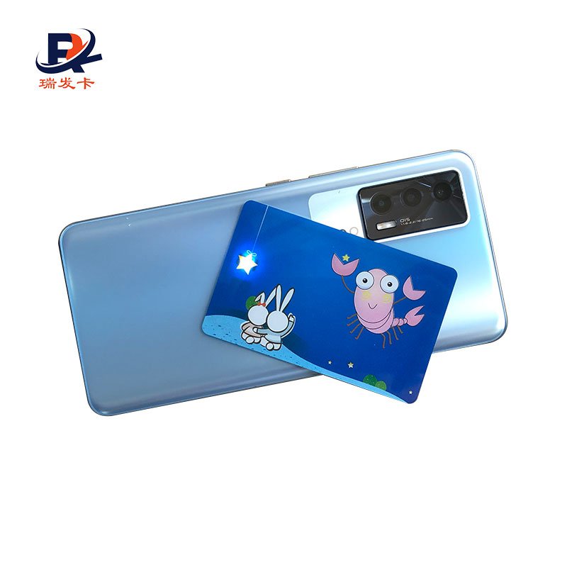 Access Control Systems NFC CMYK Printing card Smart With LED light