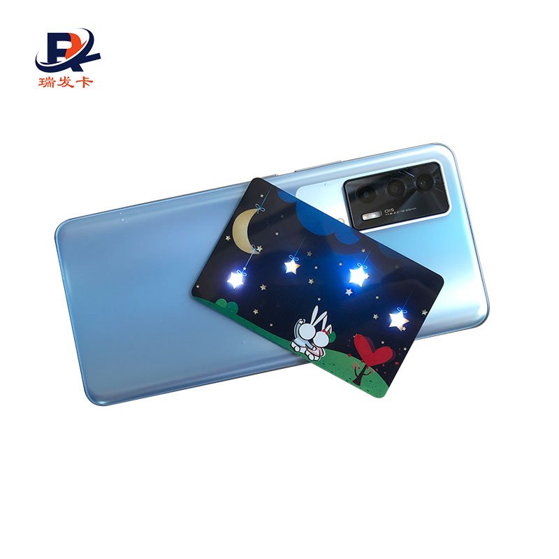 Access Control Systems NFC CMYK Printing card Smart With LED light