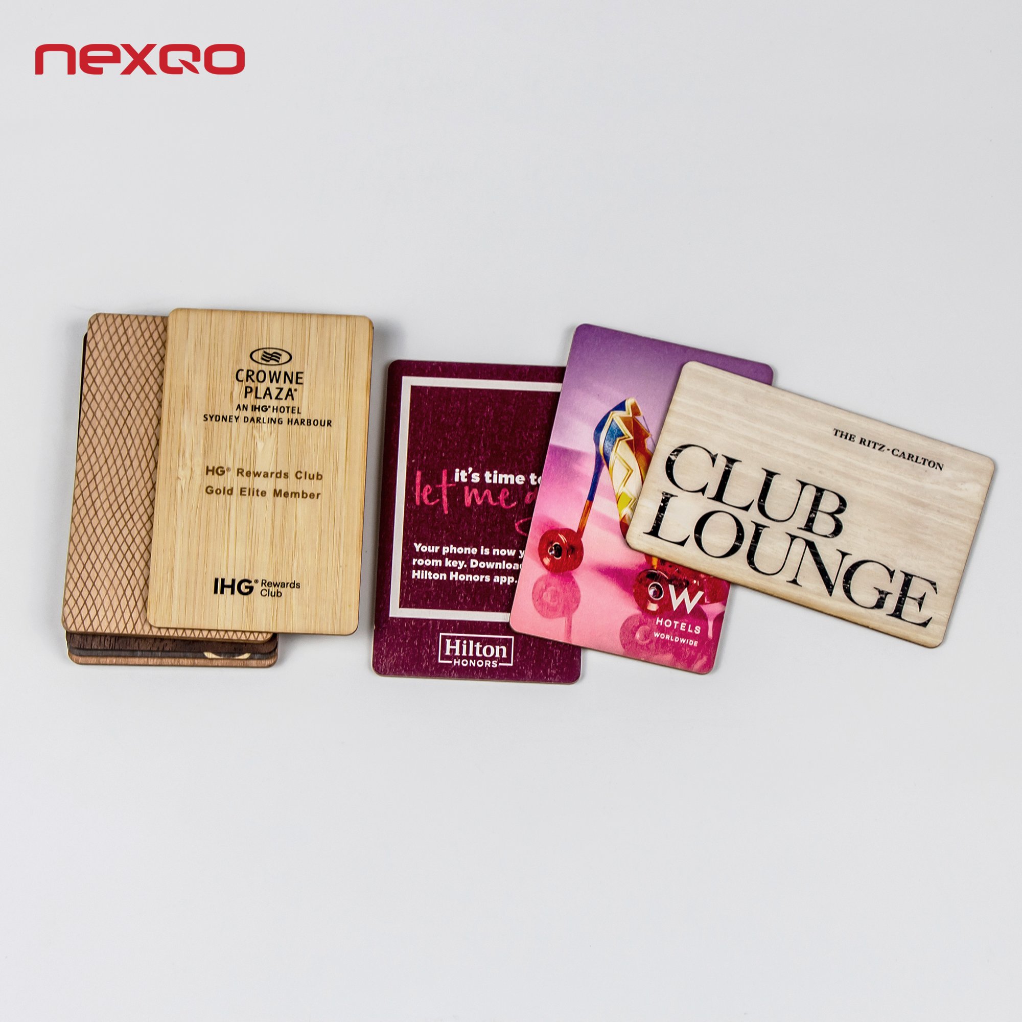 Eco-friendly FSC Certified Wood Material Card Bamboo/Cherry/Maple/Basswood NFC 213/215/216 Key Card Business Card
