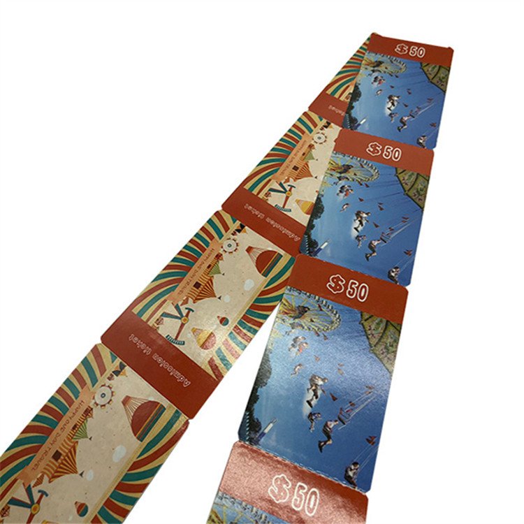13.56mhz RFID smart paper ticket F08 NFC Paper card for performance