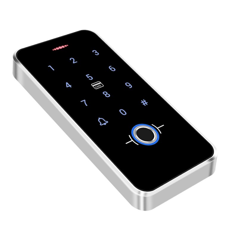 Outdoor waterproof Access Control Fingerprint Recognition Digital Touch Keyboard Password Brush Card Fingerprint Access Control