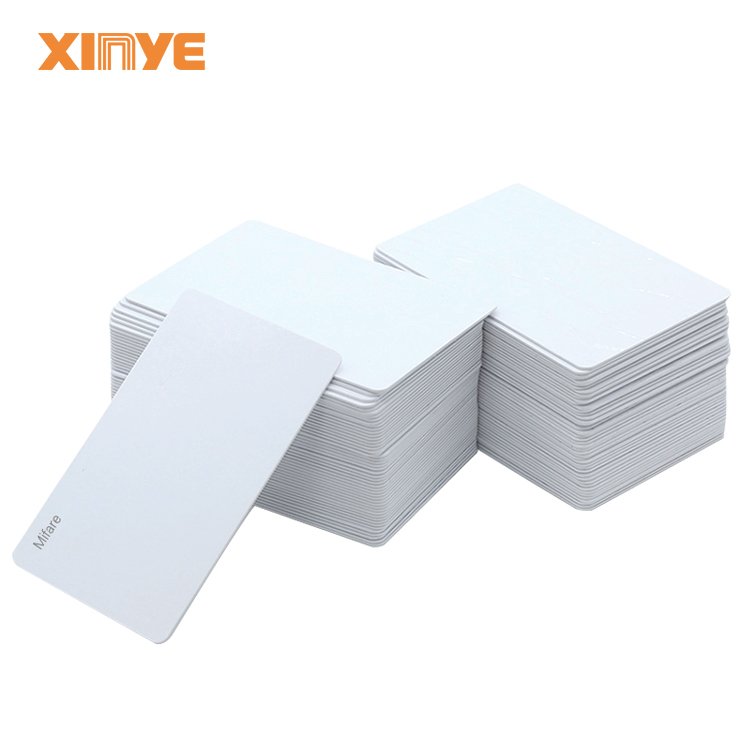 Eco-friendly material RPVC PLA RFID hotel key card MIFARE PLUS 2K 4K 13.56MHZ HF chip custom