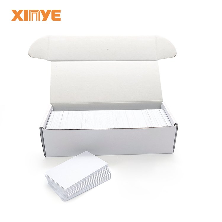 Eco-friendly material RPVC PLA RFID hotel key card MIFARE PLUS 2K 4K 13.56MHZ HF chip custom