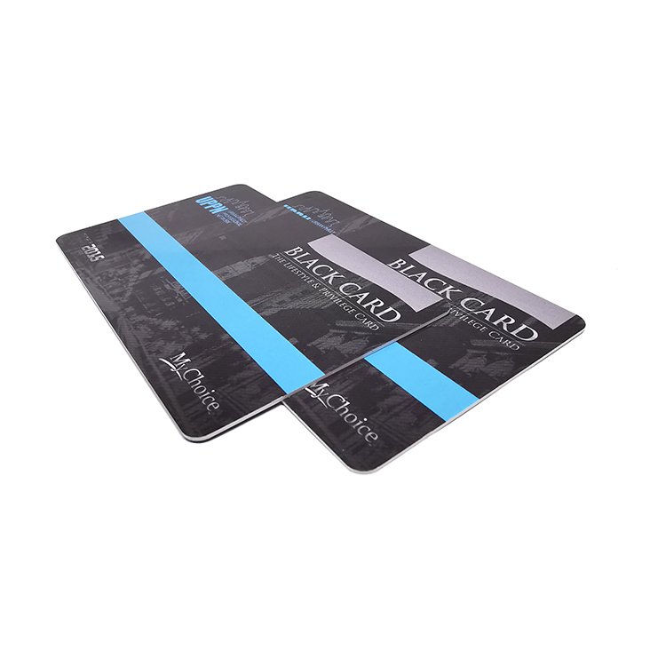 Personalized Custom Plastic Gift Card NFC/RFID 13.56MHz Signature Panel Magnetic Stripes Discount Gift Card Card Cover