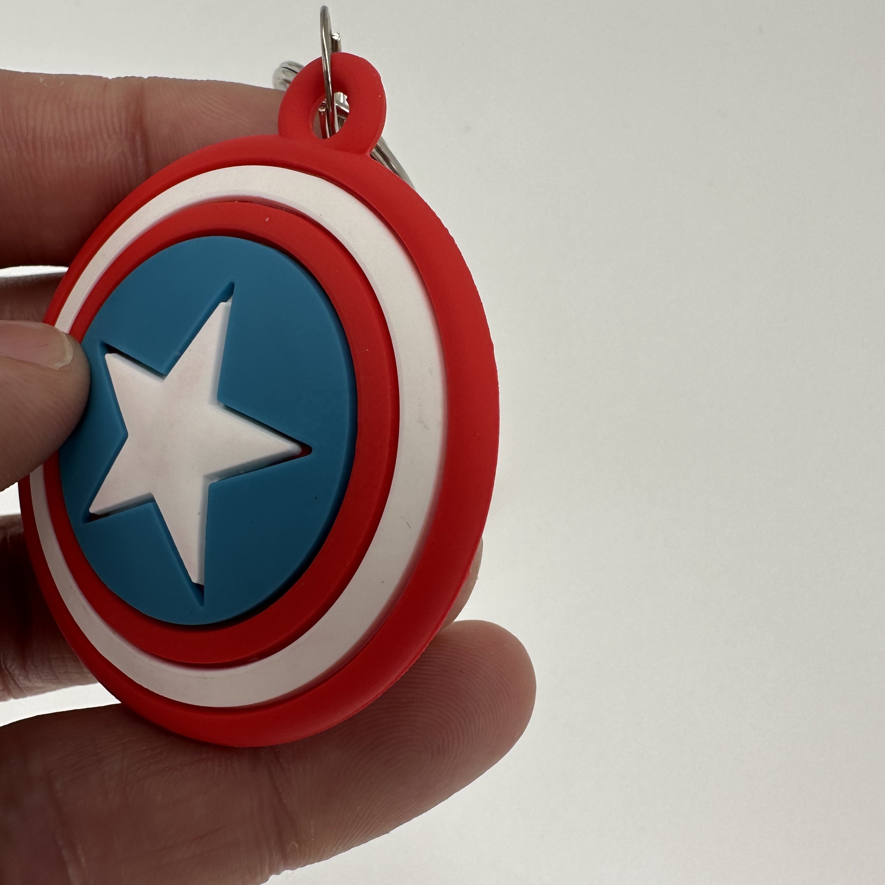 Customized U.S. Logo Waterproof NFC Key Chains Silica Rings Key Holder Access Control Cards