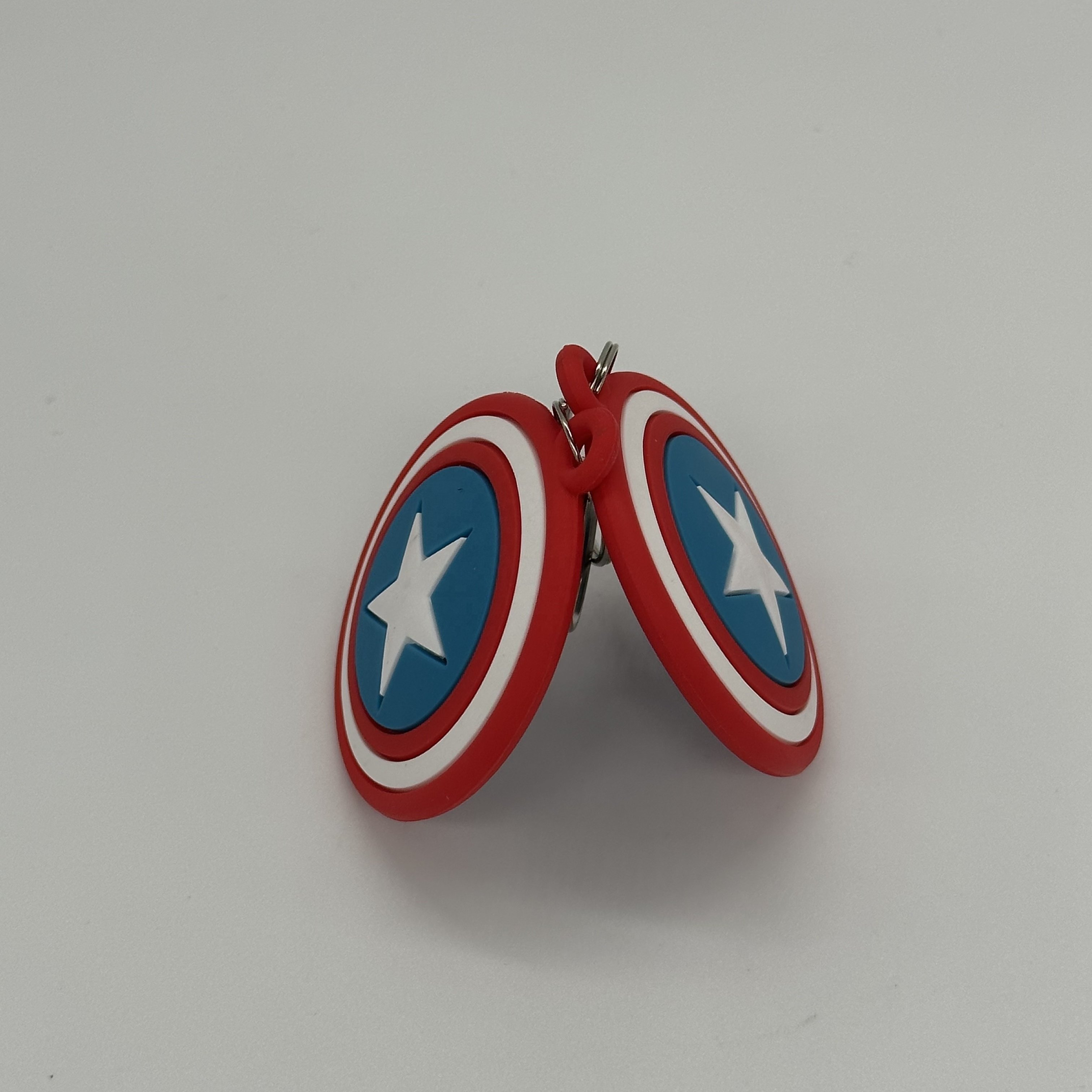 Customized U.S. Logo Waterproof NFC Key Chains Silica Rings Key Holder Access Control Cards