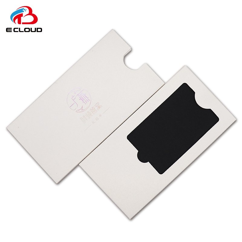 Custom NFC Product Access Control PVC Metal Wood NFC Card Gift Social Media Digital Business Premium Card Packaging Box