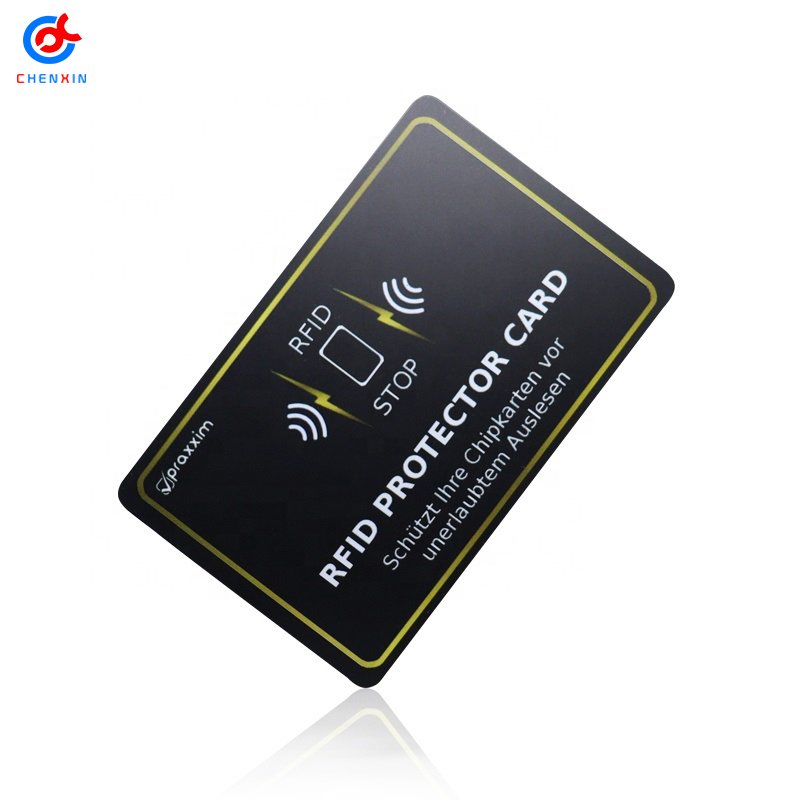 Custom Rfid electronic block protection card, used to block credit card
