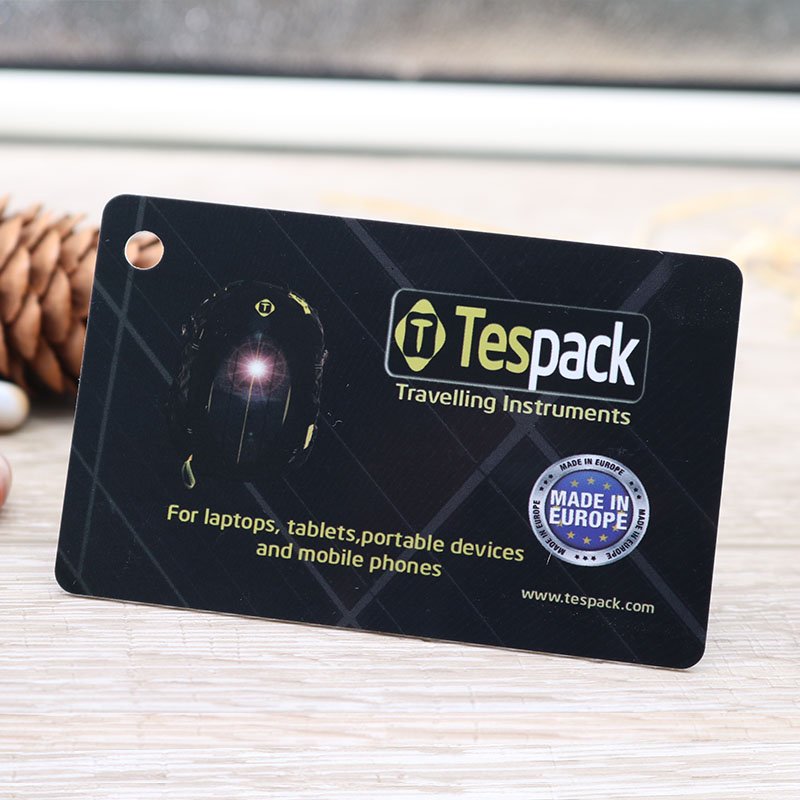 Magnetic Transparent Printable Customized Printing Business ID Card White Plain PVC Plastic Card