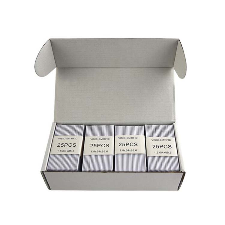 Custom Logo RFID PVC Key Card 125Khz 13.56Mhz Entrance Guard Card for Access Control
