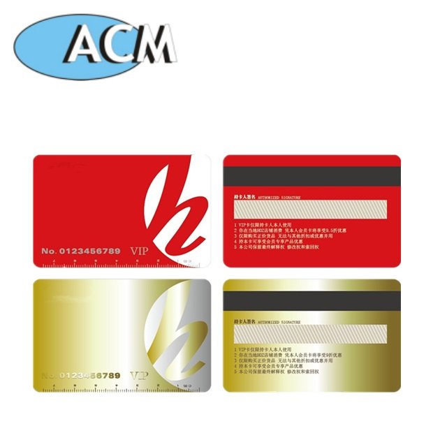 PVC Blank Card RFID Waterproof Plastic Magnetic Card Custom Printing RFID card