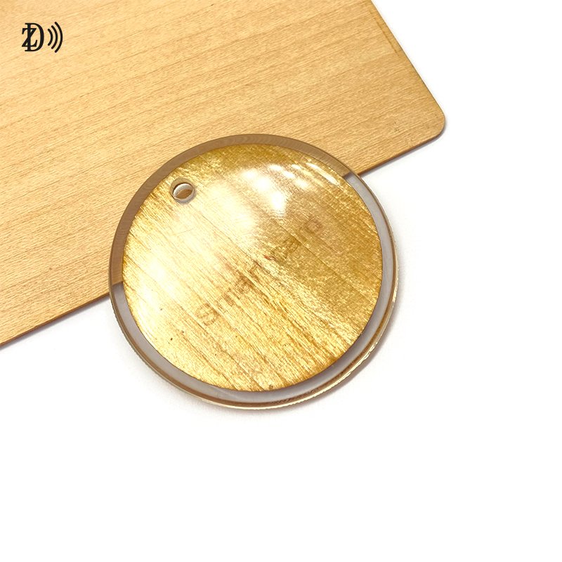Factory Price NTAG 213 RFID Epoxy wooden card 13.56MHz RFID Access Control Tag