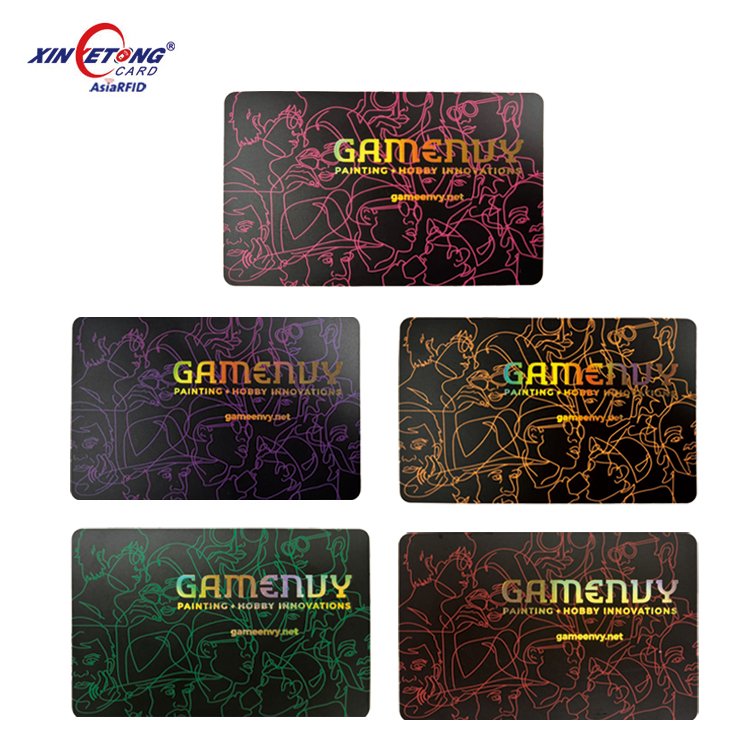 Holographic Medical Laser PVC RFID Card Hologram stamping Plastic RFID Card