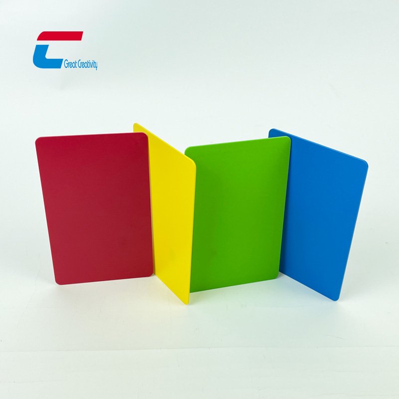 Factory Plastic PVC Color NFC Smart Business Card NTAG 213 NTAG 215 NFC Colored Cards