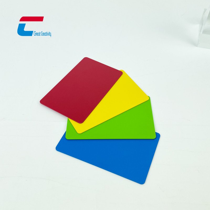 Factory Plastic PVC Color NFC Smart Business Card NTAG 213 NTAG 215 NFC Colored Cards