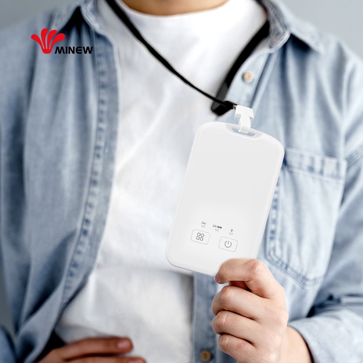 Minew Gps Lte 4G Gnss Bluetooth Positioning Work Employee Smart Id Card Attendance Check - In Nfc Rfid Door Access Control Cards
