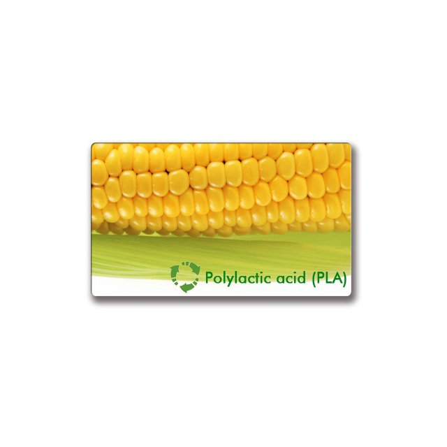 PLA access control cards Eco friendly NFC smart mifare classic 1k 13.56mhz rfid card