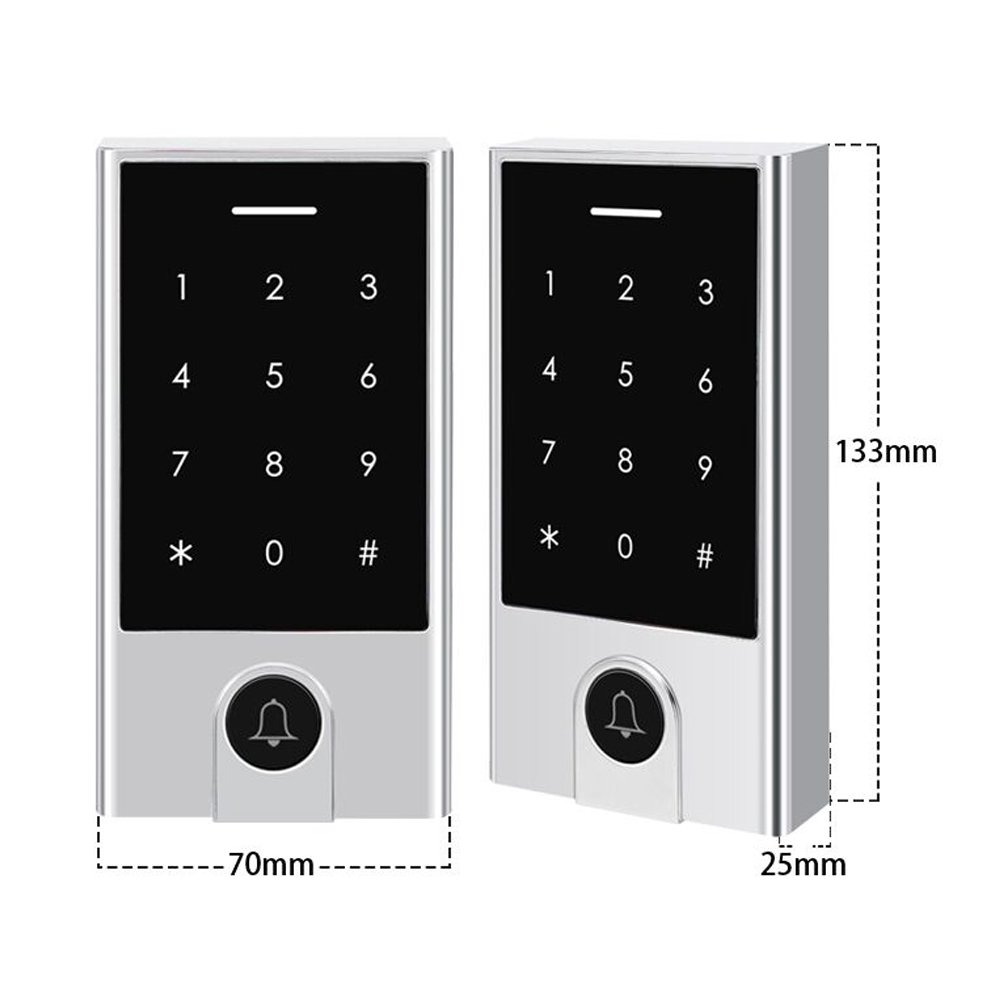 10,000 Users WiFi Tuya App Smart Door Lock IC /ID Card Reader smart lock Keypad Waterproof Door Access Control System