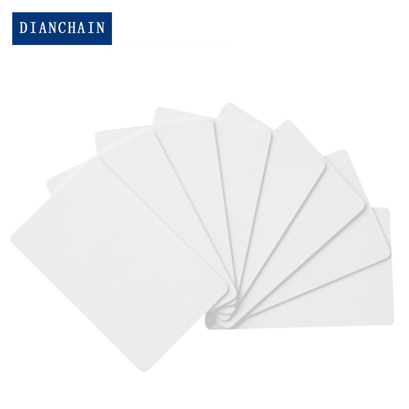 RFID Campus Smart Card Access Control Attendance Elevator Card PVC White Card