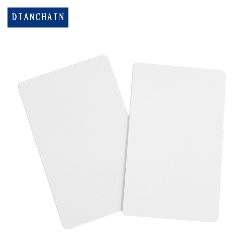 RFID Campus Smart Card Access Control Attendance Elevator Card PVC White Card