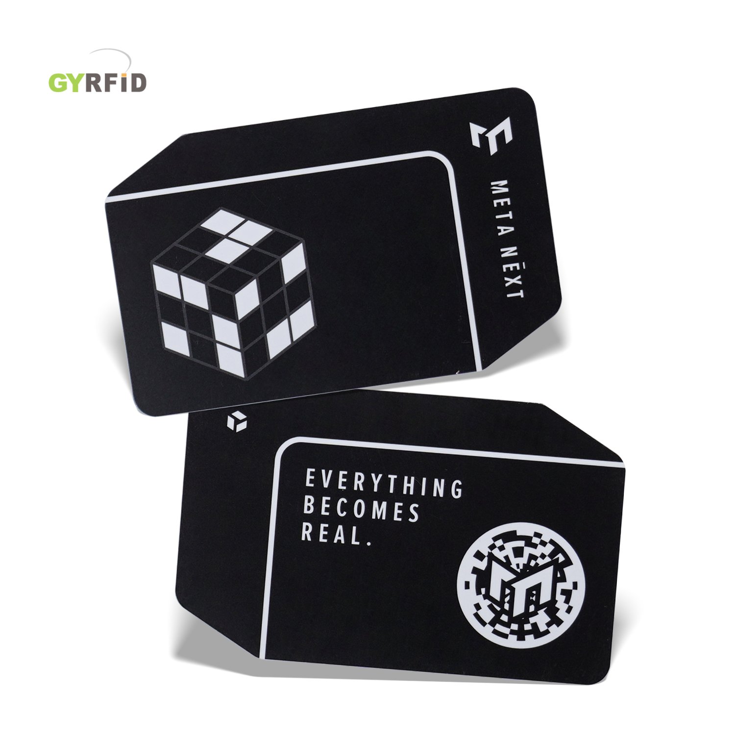 Luxury Custom Pvc Card 13.56mhz Nfc 213 215 Smart Card Digital Rfid Business Card Nfc Chip