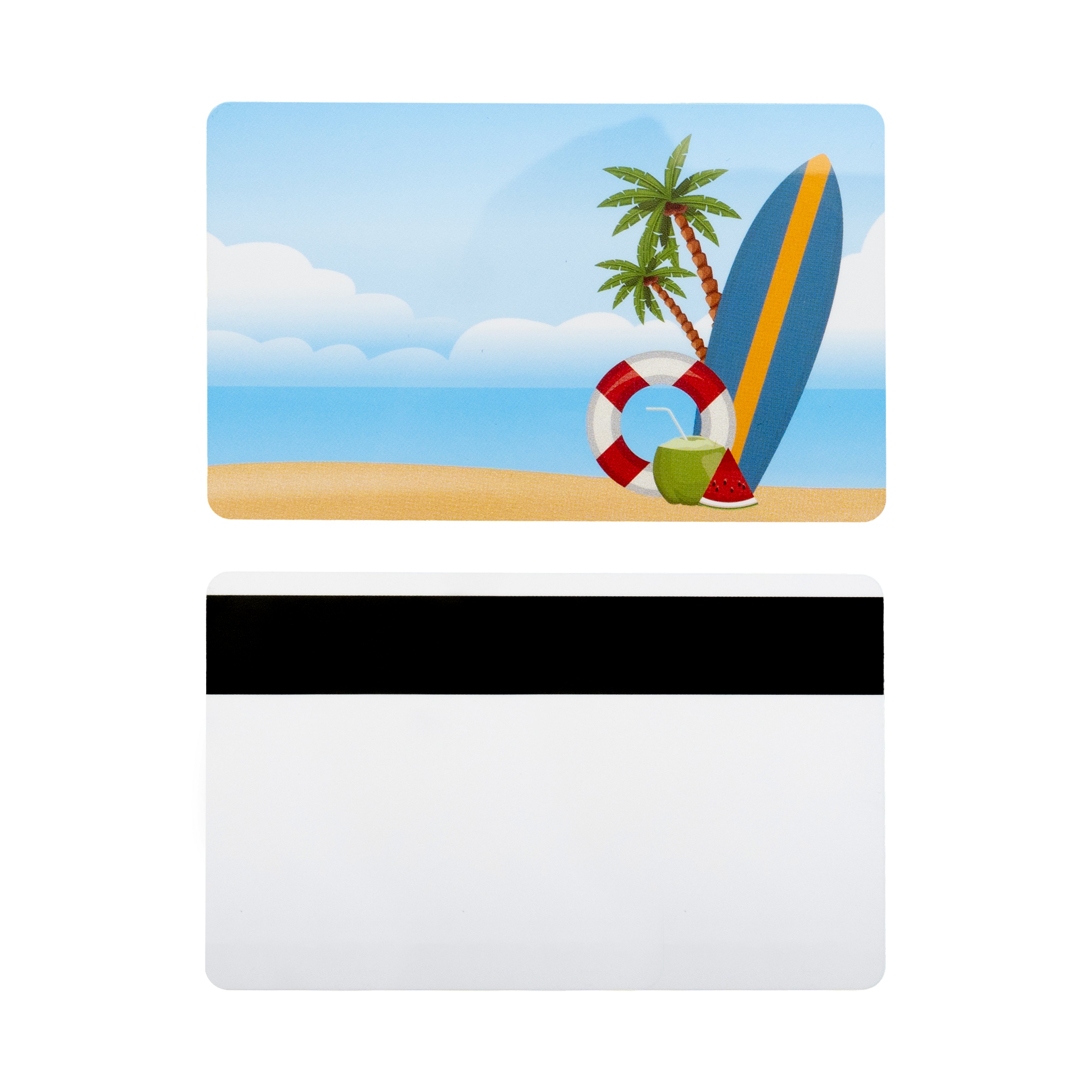 Wholesale customized design printing Hico magnetic stripe rfid pvc cards for access control